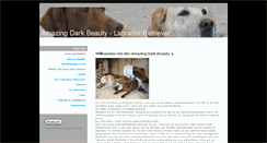 Desktop Screenshot of amazingdarkbeauty.de